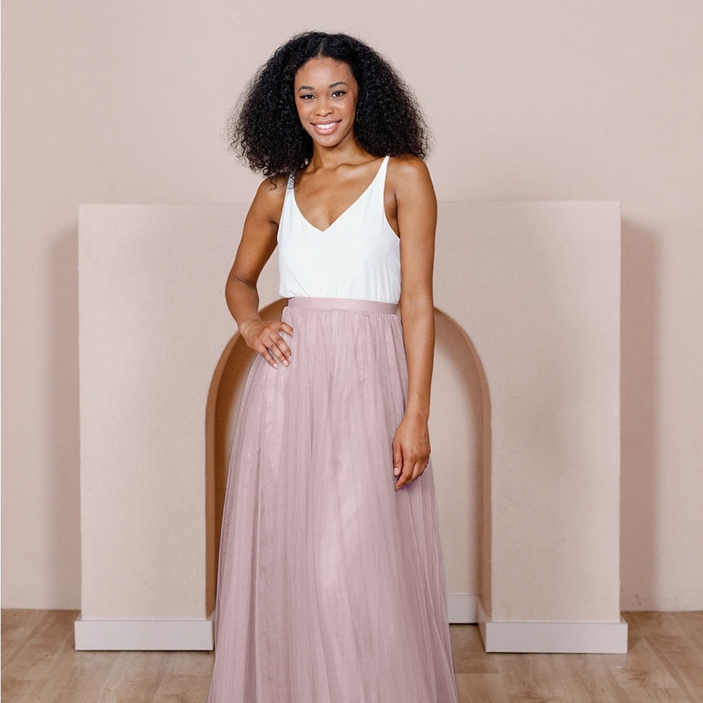 Revelry Taylor tulle maxi skirt